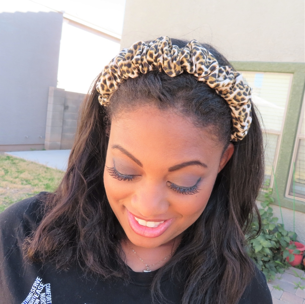 Scrunchie headband